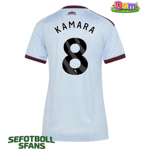 Aston Villa Boubacar Kamara #8 Tredje Tröja Kvinnor 2026-27 Kortärmad